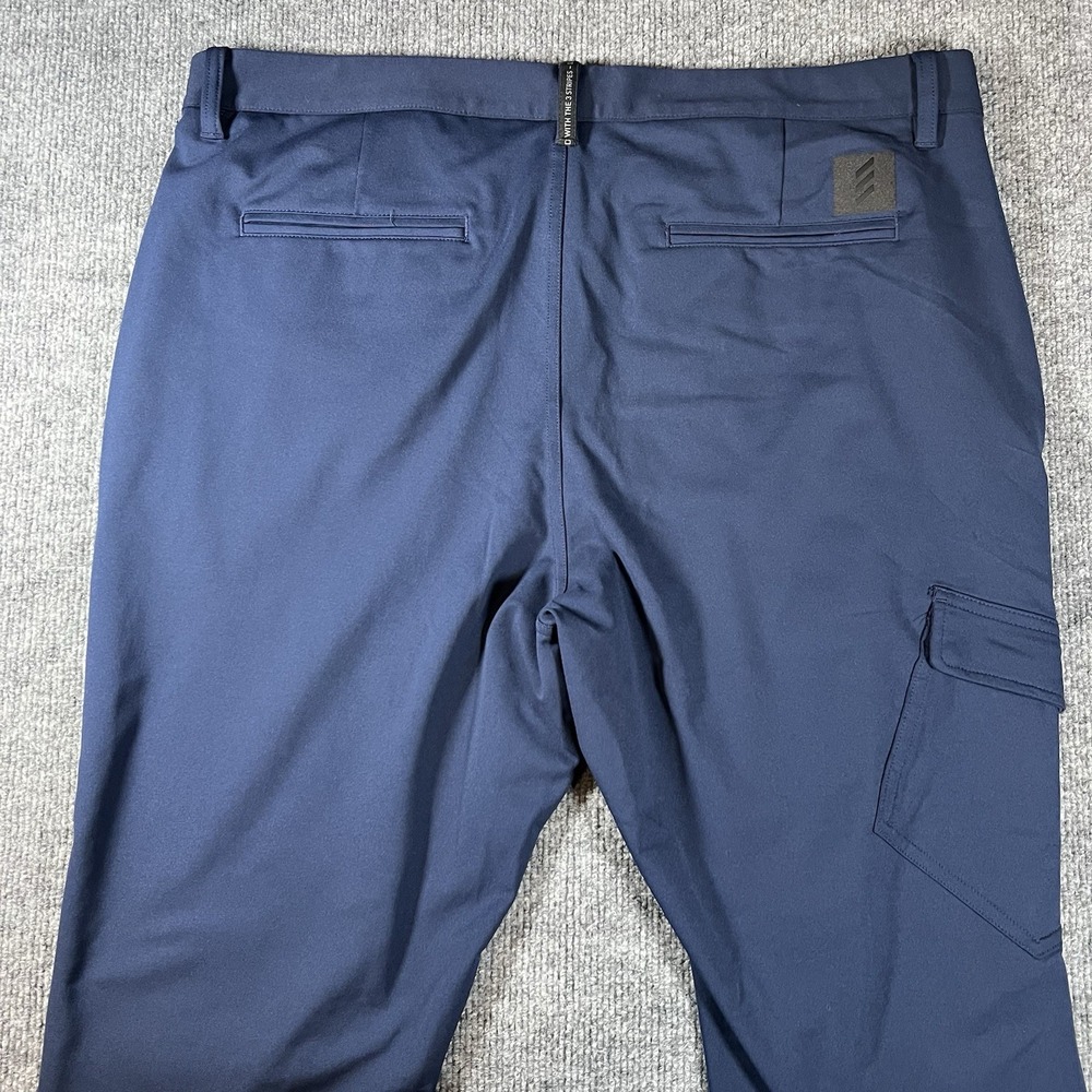 Adidas Adicross Golf Pants‎ Moisture Wicking Navy 36x30 - Picture 6 of 11
